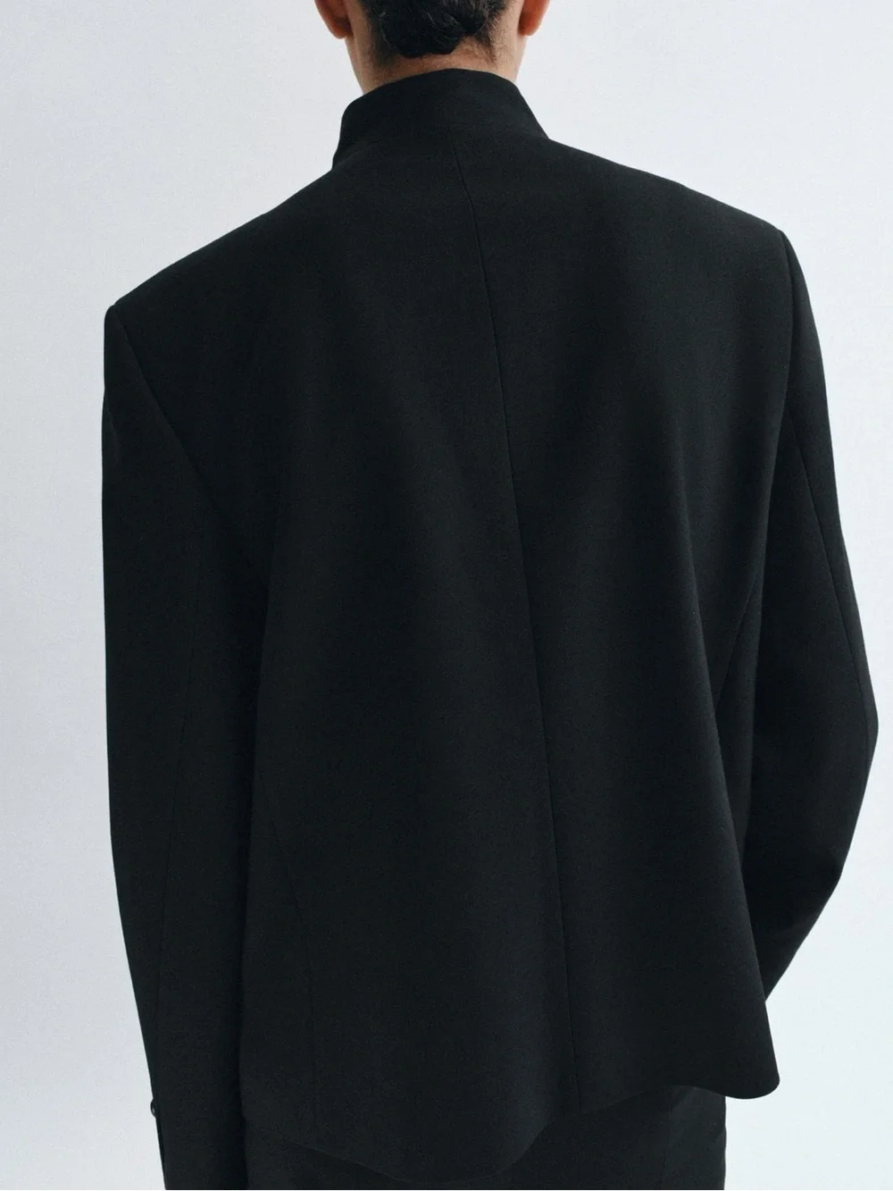 HIGH COLLAR BUTTONED BLAZER ZW COLLECTION